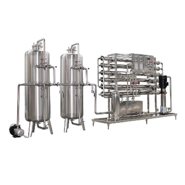 2000LPH Stainless Steel Alkaline Bottled Water Purifying Treatment Equipment For Sale