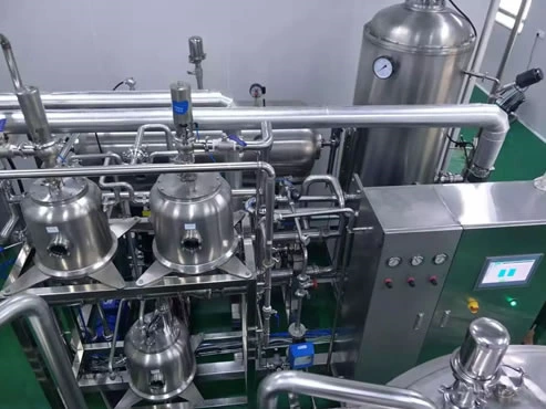 Ligne de production complète de jus de boissons gazeuses 12000bph