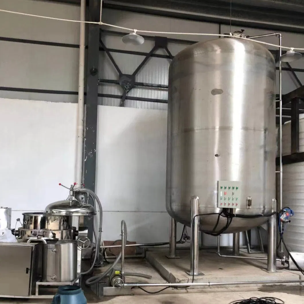 High Quality Stainless Steel Wine Brewing Fermentation Tank, Beverage Storage Tank