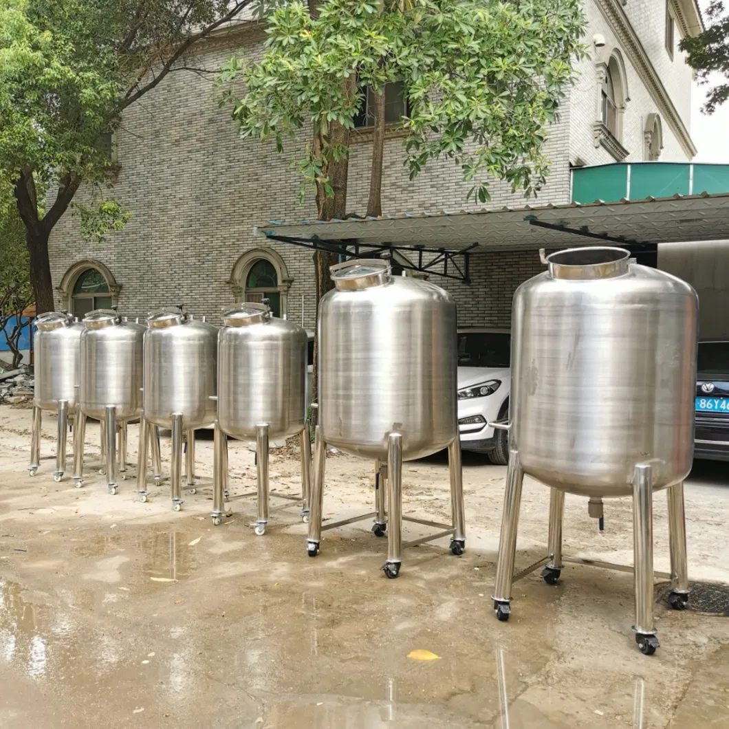 Stainless Steel Storage Tank&Vessel for Chemical Beverages Pharmaceutical Equipment