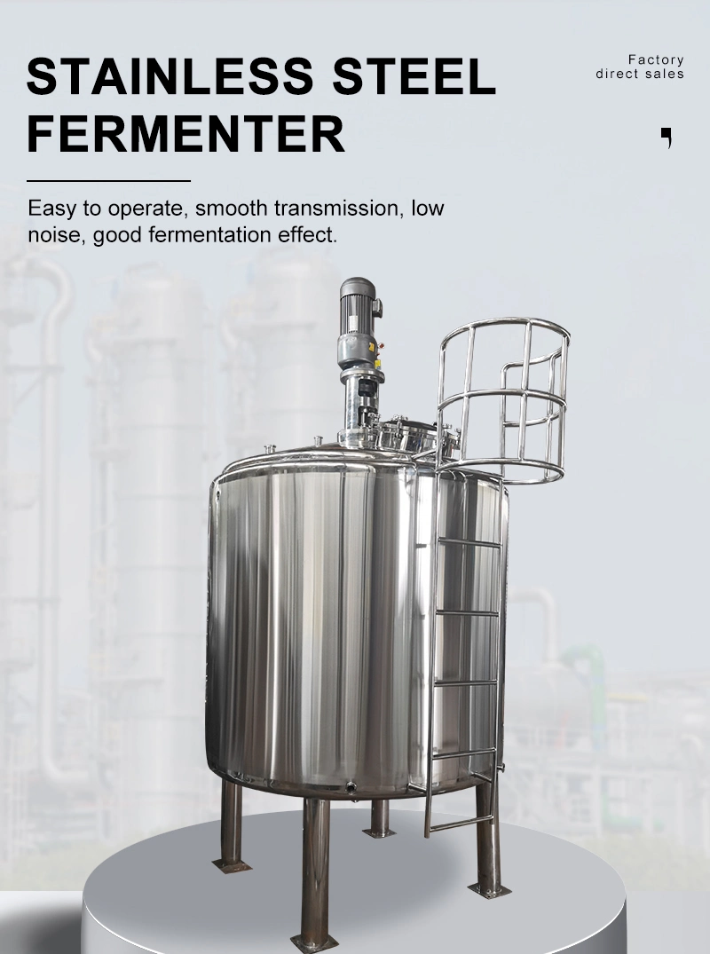 3000L Escalator Mixed Milk/Dairy Products/Beverage Fermentation Tank