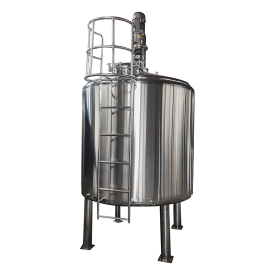 Cuve de fermentation mixte pour lait/produits laitiers/boissons avec escalator de 3000L