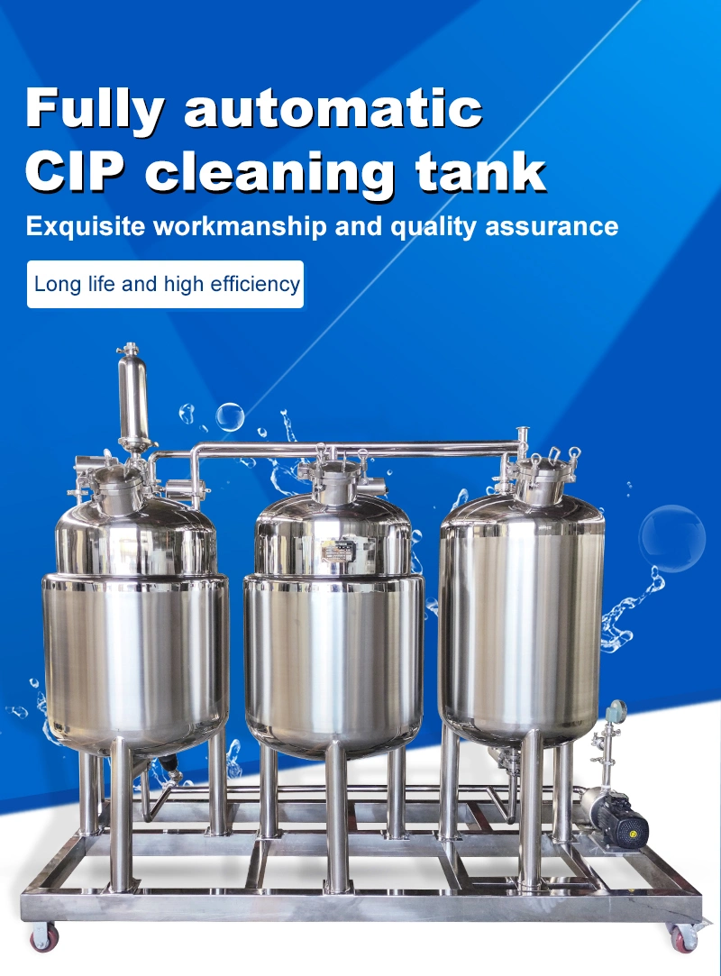 CIP Cleaning System Washing Machine for Dairy and Food Industry