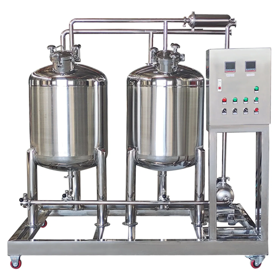 Système de nettoyage CIP automatique pour les lignes de production de lait, de bière et de boissons