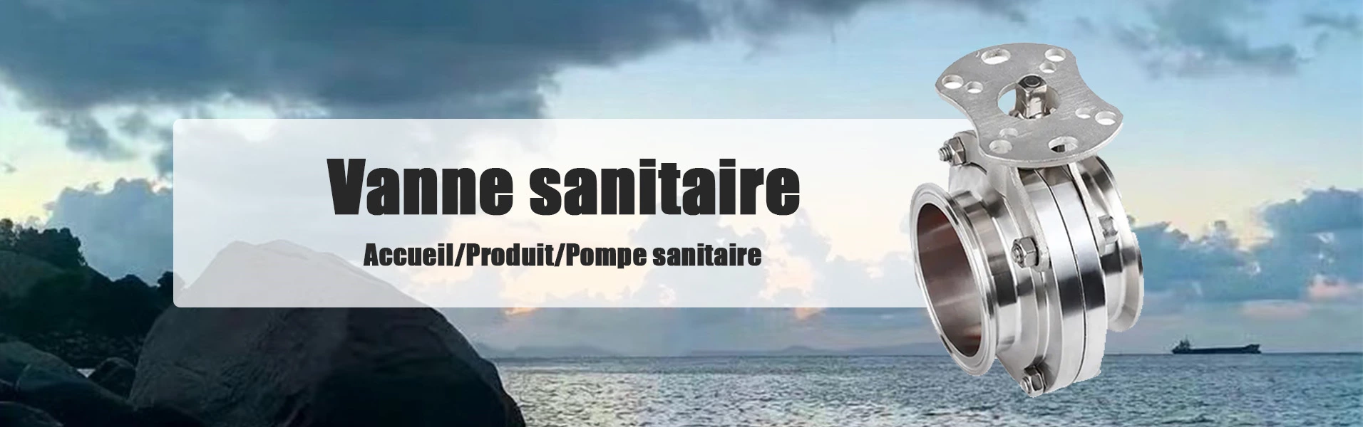 Vanne sanitaire